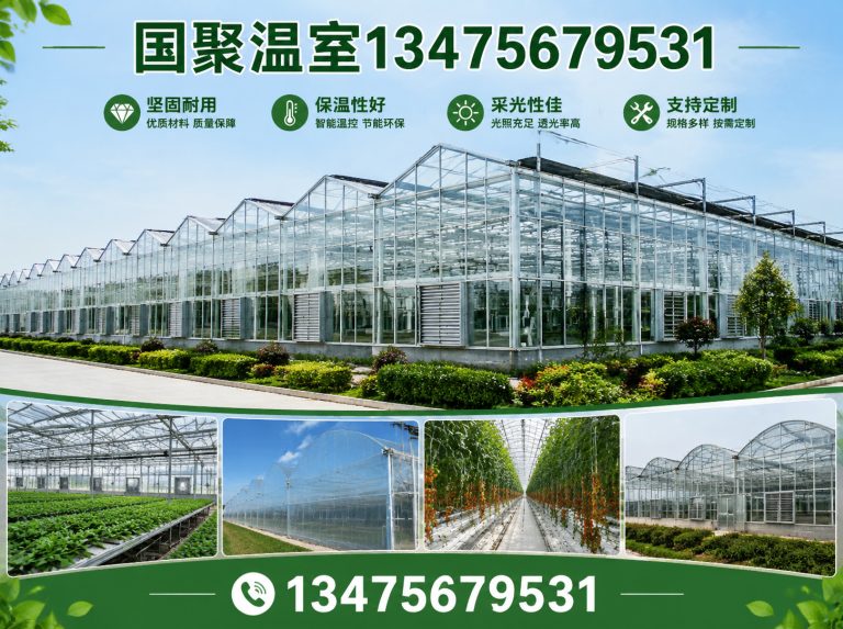 临朐县玻璃温室展示图