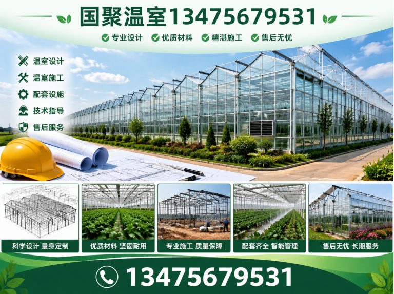临朐县农业温室工程展示图